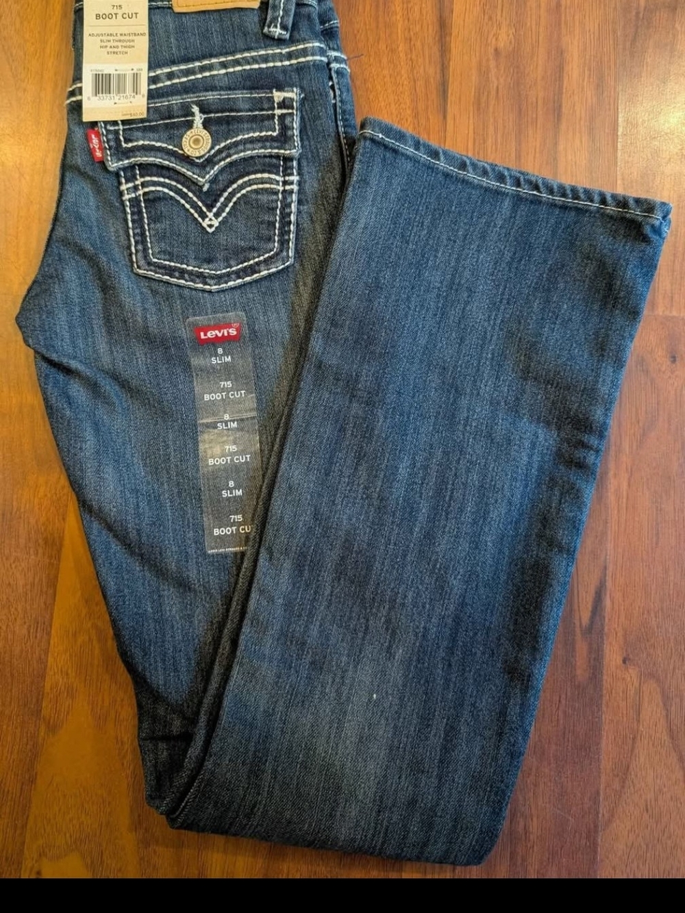 Levi's Women's Dark Indigo Boot Cut Jeans